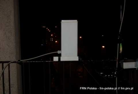 bramka PMR - FRN na balkonie